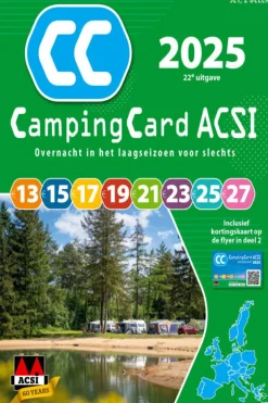 Acsi Boek Campingcard 2025 Gps 20 Landen Ned