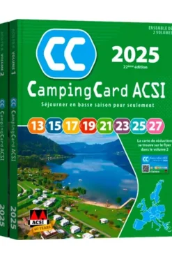 Acsi Boek Campingcard 2025 Gps 20 Pays (Fr)