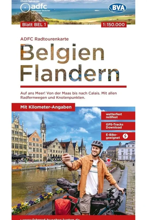 ADFC België - Vlaanderen fietskaart