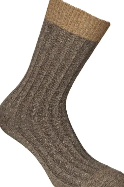 Alpaca socks Wandelsokken Merino Silk Rib Crew