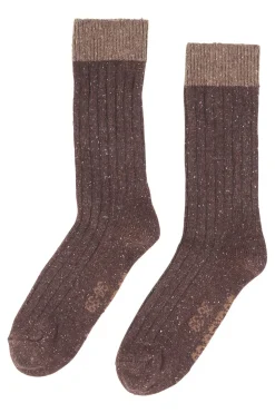 Alpaca socks Wandelsokken Merino Silk Rib Crew