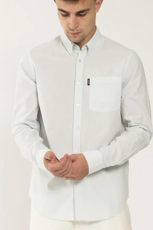 Antwrp Hemd Striped Linen