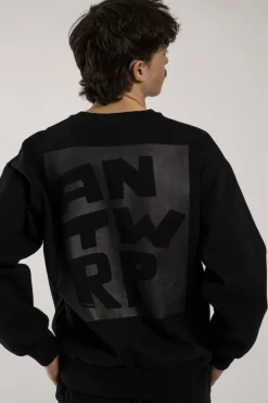 Antwrp Trui Black Backprint