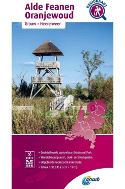 ANWB Alde Feanen, Oranjewoud wandelregiokaart
