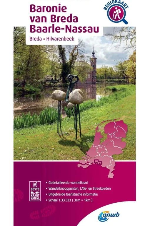 ANWB Baronie van Breda, Baarle-Nassau wandelregiokaart