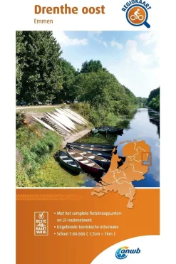 ANWB Drenthe Oost 15 fietskaart r/v