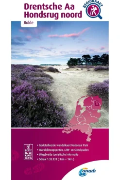 ANWB Drentsche Aa, Hondsrug Noord wandelregiokaart