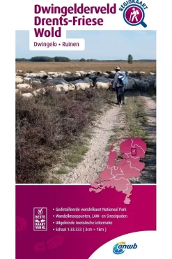 ANWB Dwingelderveld, Drents-Friese Wold wandelregiokaart