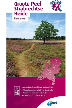 ANWB Groote Peel, Strabrechtse Heide wandelregiokaart