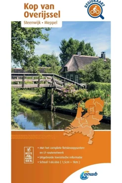 ANWB Kop van Overijssel 13 fietskaart r/v