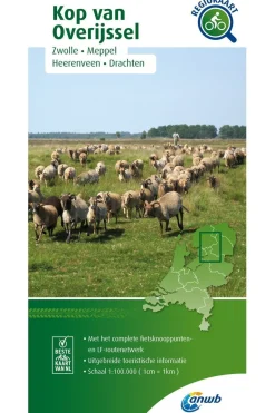ANWB Kop van Overijssel Knooppuntenkaart 6  NL