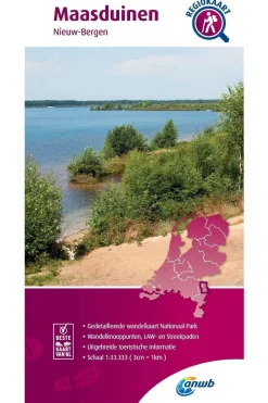 ANWB Maasduinen wandelregiokaart