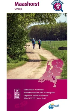 ANWB Maashorst wandelregiokaart