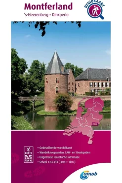 ANWB Montferland wandelregiokaart