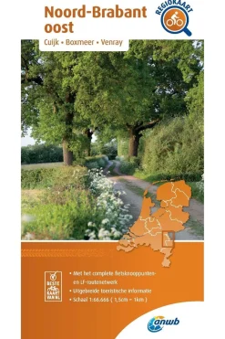 ANWB Noord-Brabant Oost 37 fietskaart r/v
