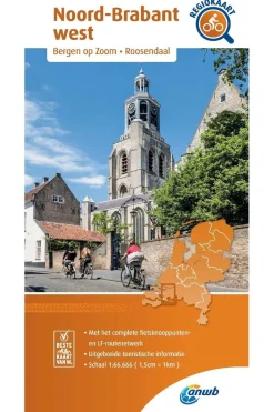 ANWB Noord-Brabant West 34 fietskaart r/v