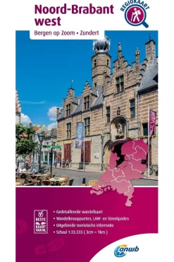 ANWB Noord-Brabant West wandelregiokaart