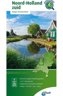 ANWB Noord-Holland Zuid Knooppuntenkaart 15 NL