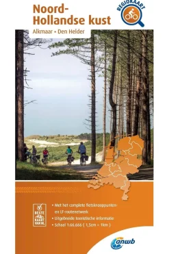 ANWB Noord-Hollandse kust 10 fietskaart r/v