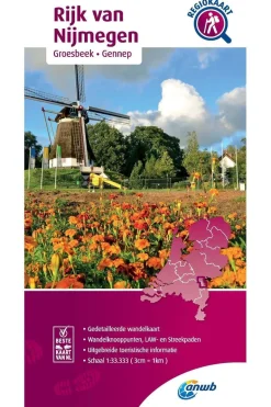 ANWB Rijk van Nijmegen wandelregiokaart