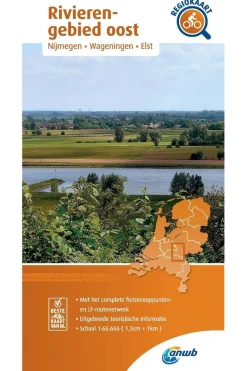 ANWB Rivierengebied Oost 28 fietskaart r/v
