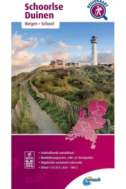 ANWB Schoorlse Duinen wandelregiokaart