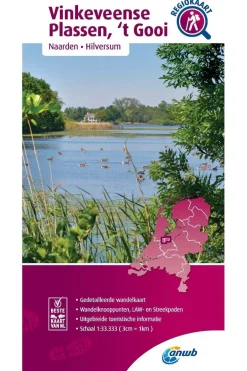 ANWB Vinkeveense Plassen, 't Gooi wandelregiokaart