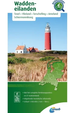 ANWB Waddeneilanden Knooppuntenkaart 1 NL