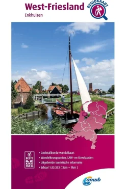 ANWB West-Friesland wandelregiokaart