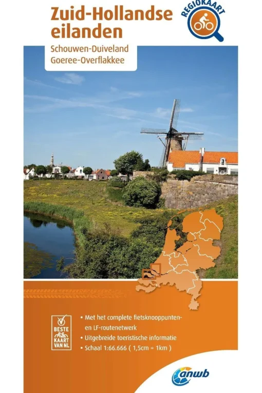 ANWB Zuid-Hollandse eilanden 31 fietskaart r/v