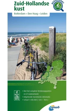 ANWB Zuid-Hollandse kust Knooppuntenkaart 18 NL