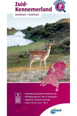 ANWB Zuid-Kennemerland wandelregiokaart