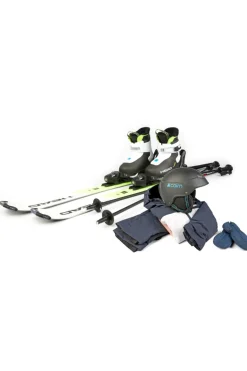 A.S.Adventure Verhuur - Ski Set Kleding Junior - Hardware, Helm, Handschoen, Broek, Jas