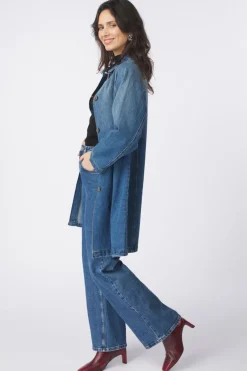 AWARE Jeansjas Sophie Long Denim Coat
