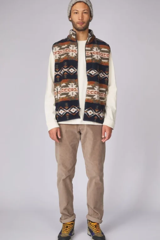 Ayacucho Bodywarmer Fitz Roy Jaquard Sherpa