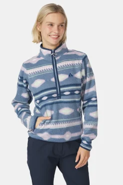Ayacucho Fleece Barrosa Printed Half Zip W