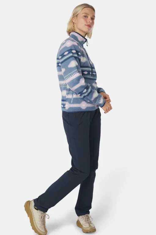 Ayacucho Fleece Barrosa Printed Half Zip W