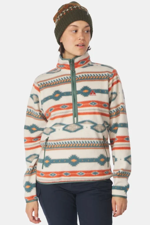 Ayacucho Fleece Barrosa Printed Half Zip W
