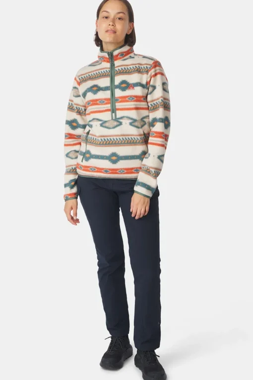 Ayacucho Fleece Barrosa Printed Half Zip W