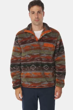 Ayacucho Fleece Chalten Printed Snap Button M