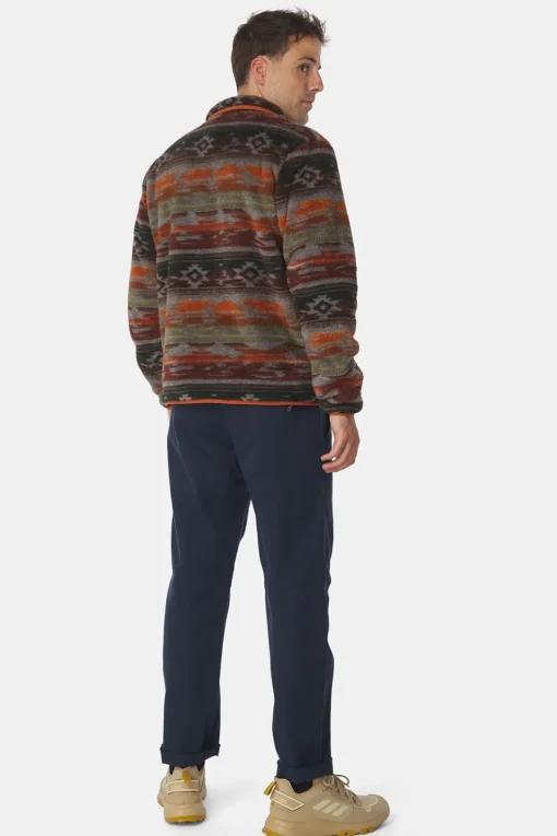 Ayacucho Fleece Chalten Printed Snap Button M