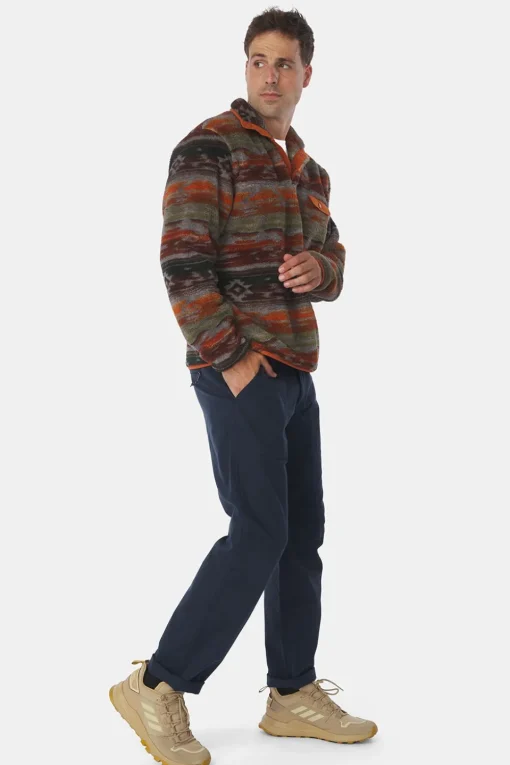 Ayacucho Fleece Chalten Printed Snap Button M