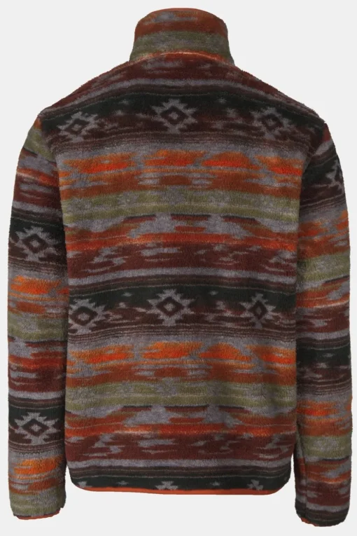 Ayacucho Fleece Chalten Printed Snap Button M