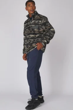 Ayacucho Fleece Chalten Printed Snap Button M