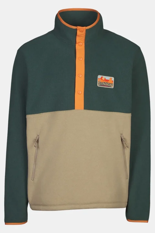 Ayacucho Fleece Festival Snap Fleece Pullover
