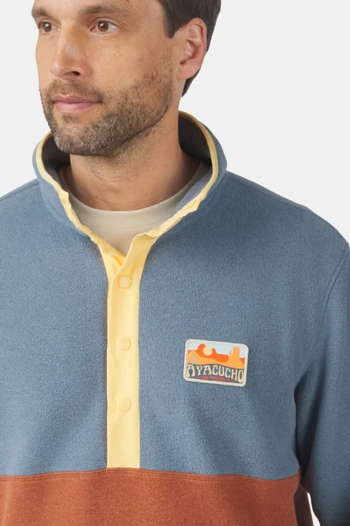 Ayacucho Fleece Festival Snap Fleece Pullover