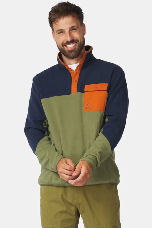Ayacucho Fleece Fitzroy Snap Pullover M