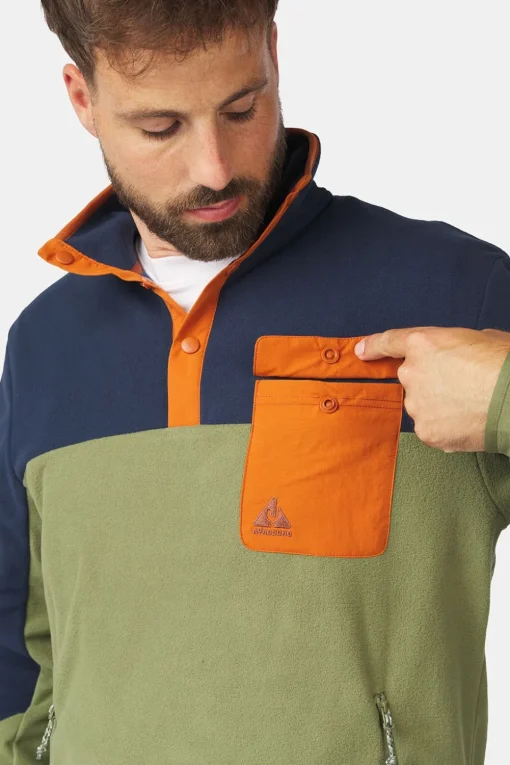Ayacucho Fleece Fitzroy Snap Pullover M