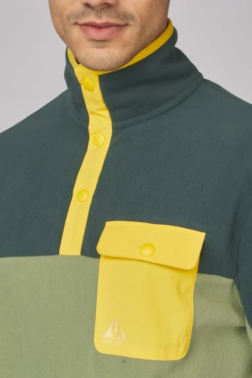 Ayacucho Fleece Fitzroy Snap Pullover M