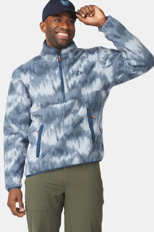 Ayacucho Fleece Flynn Printed 1/2 Zip Fleece M